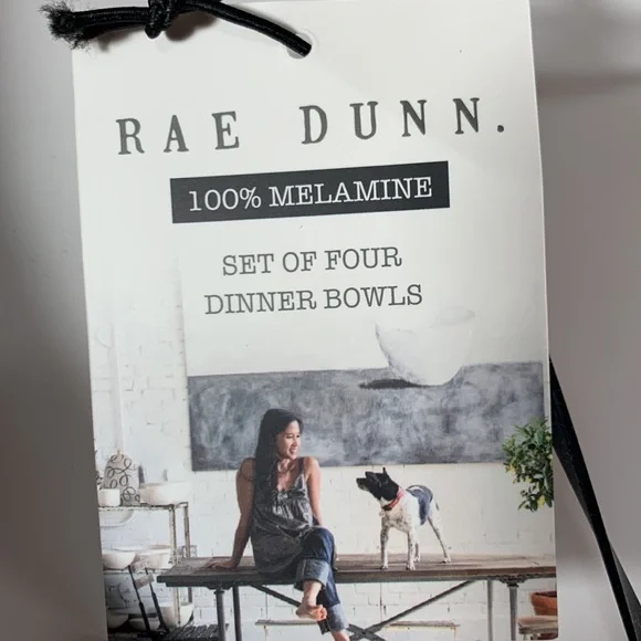 Rae Dunn Dinner Bowls - Picture 3 of 5